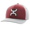 Hooey Mid Profile Maroon/Grey Cap-Hooey Up Logo -Weaver Leather Cowboy Store 2219MAGY02 800x 34a28059 1114 4d60 9d30 dbf8d0b1c526