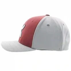 Hooey Mid Profile Maroon/Grey Cap-Hooey Up Logo -Weaver Leather Cowboy Store 2219MAGY05 800x 3d3e0e89 feb1 4a4e 8459 8eafcc57055b
