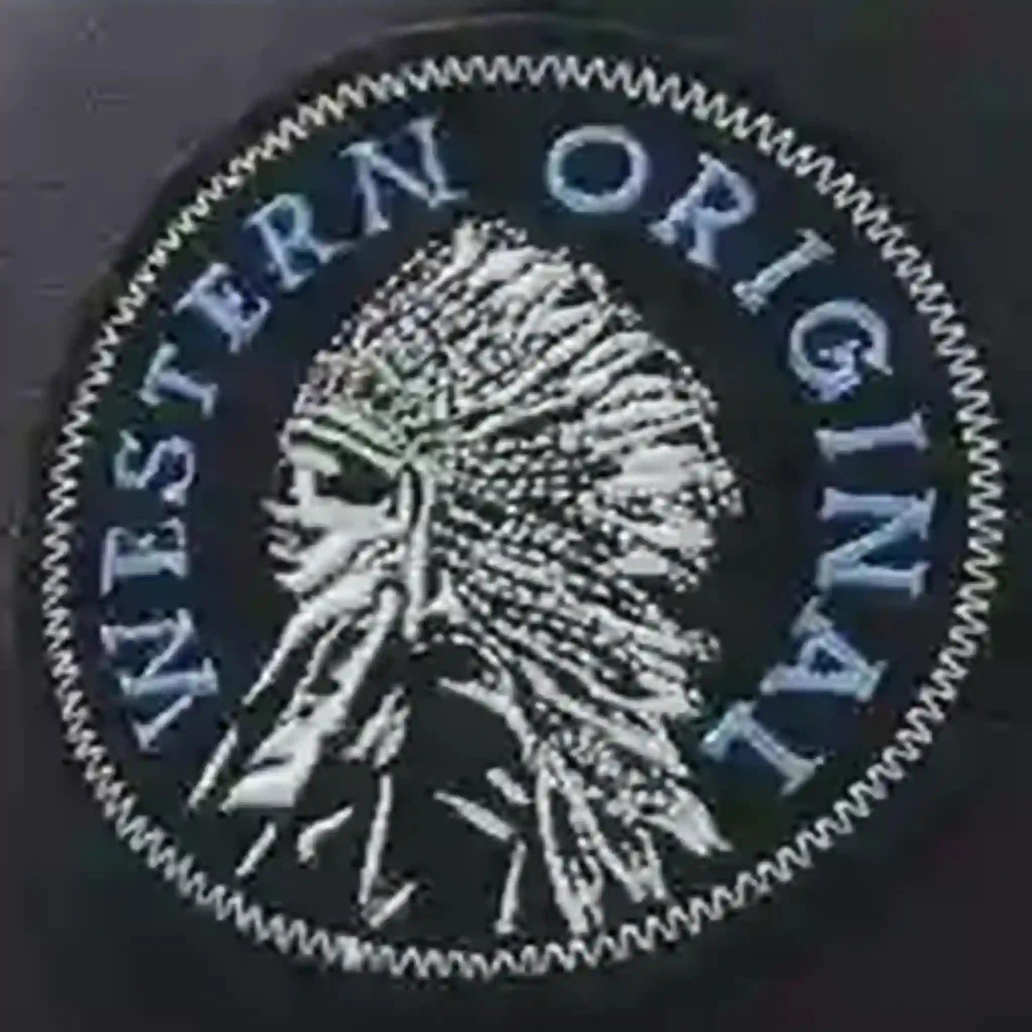 Hooey High Profile Black Cap-Native Am. Headdress Patch 4 Hooey High Profile Black Cap-Native Am. Headdress Patch - Image 2