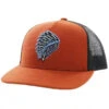 Hooey Mid Profile Orange/Black Cap-Headdress Patch -Weaver Leather Cowboy Store 2226T ORBK02 800x 7c7f09a4 b9da 4875 abd0 a43b3e7b3533