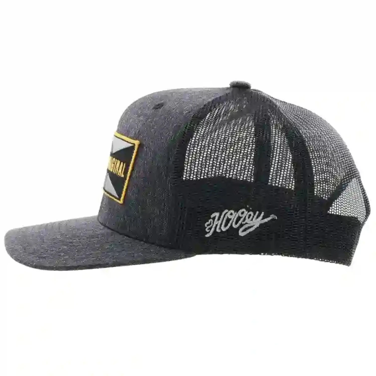 Hooey High Profile Heather Black Cap-Western Original Logo 4 Hooey High Profile Heather Black Cap-Western Original Logo - Image 2