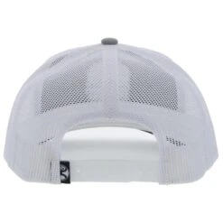 HOOey Gry/Wht Horizon Cap 5 HOOey Gry/Wht Horizon Cap -Weaver Leather Cowboy Store 2244T GYWH Hooey Mens Womens Cheyenne Hooey Trucker Hat Mesh Back Snapback Patch Cap Hats Kowear 03 75231