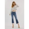 Kancan Aida Mid Rise Cropped Flare Jeans 2 Kancan Aida Mid Rise Cropped Flare Jeans -Weaver Leather Cowboy Store 2528m 2 1