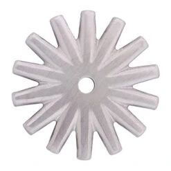 Stainless Steel Brushed 14 Point Rowel