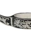 Showman Stainless Steel Black Inlay Spurs