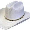 Summit Hat White Tight Weave Kid Hat