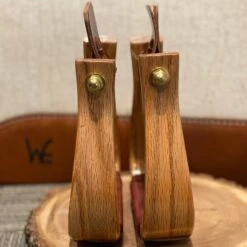 Nettles Stirrups 2" Oversized Flatbottom Varnish Finish -Weaver Leather Cowboy Store 2 OSV3copy