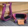 Nettles 2" Distressed Pink Barrel Racing Stirrups -Weaver Leather Cowboy Store 2 gbrdp