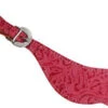 Ladies Pink Filigree Print Spur Straps -Weaver Leather Cowboy Store 30623PK