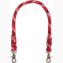 Mustang Red White And Navy Wither Strap