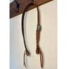 Cowperson Tack Split Ear Headstall With Floral Buckle