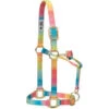 Weaver Leather Weaver Rainbow 1" Adjustable Halter -Weaver Leather Cowboy Store 35 6795 r1