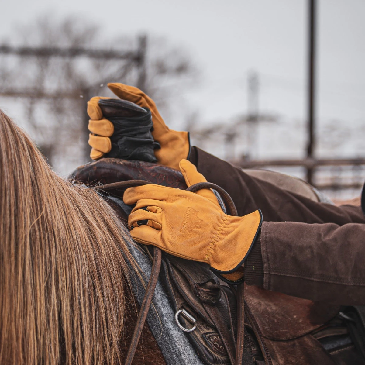 Cowhide Driver Gloves 4 Cowhide Driver Gloves - Image 2