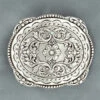Floral And Rhinestone Buckle -Weaver Leather Cowboy Store 37538