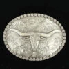 Oval Longhorn Buckle 1 Oval Longhorn Buckle -Weaver Leather Cowboy Store 37981