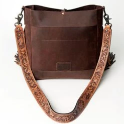 American Darling Chocolate Brown & Turq Fringe Bag -Weaver Leather Cowboy Store 3 3645e339 7e8f 4559 8c20 dc6753bb652f