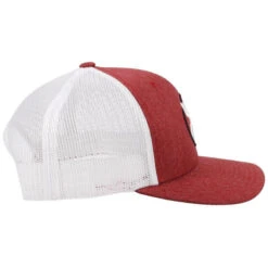 Hooey Strap Red/White Youth Cap -Weaver Leather Cowboy Store 4029T RDWH Y 3