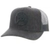 Hooey High Profile Heather Black Cap-Charcoal Roughy Logo -Weaver Leather Cowboy Store 4031T BK02 800x 1da6df52 ddd2 405a 83cb 75a98d3b8553