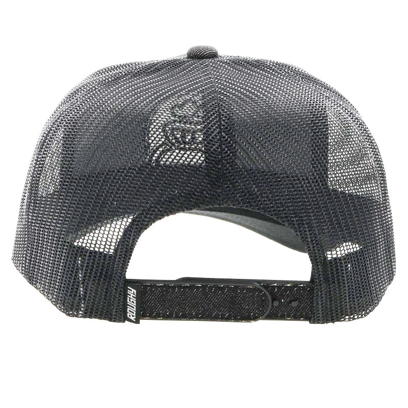 Hooey YOUTH Black Cap-Black Strap Roughy Patch 5 Hooey YOUTH Black Cap-Black Strap Roughy Patch - Image 3