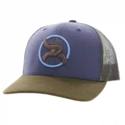 Hooey Mid Profile Blue/Olive Cap-Roughy O Logo