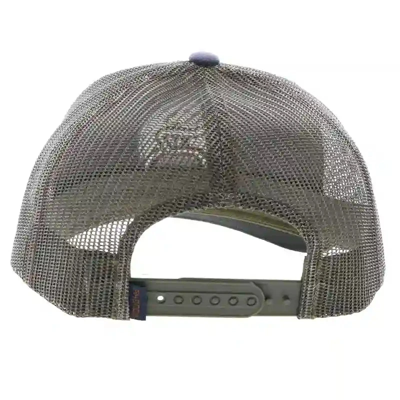 Hooey Mid Profile Blue/Olive Cap-Roughy O Logo 5 Hooey Mid Profile Blue/Olive Cap-Roughy O Logo - Image 3