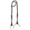 Weaver Leather Rawhide Accented Sliding Ear Headstall -Weaver Leather Cowboy Store 41956 002 0066816 m