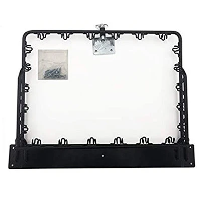 Tough 1 Black Collapsible Wall Hay Feeder 3 Tough 1 Black Collapsible Wall Hay Feeder