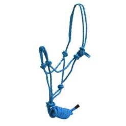 Cowboy Knot Pony Halter -Weaver Leather Cowboy Store 4328pblue