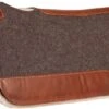 Mustang Contoured Pressed Wool Pad With Fleece Bottom -Weaver Leather Cowboy Store 4407 H