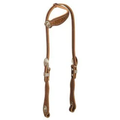Weaver Leather Western Edge Sunset Sliding Ear Headstall