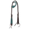 Weaver Leather Turquoise Cross And Floral Sliding Ear Headstall -Weaver Leather Cowboy Store 49508 002 0081495 m