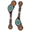 Weaver Leather Turquoise Beaded Spur Strap -Weaver Leather Cowboy Store 49553 002 0081536 m