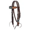 Weaver Leather Turquoise Beaded Pony Browband Headstall -Weaver Leather Cowboy Store 49561 002 0081543 m