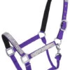 Adjustable Nylon Halter With Crystal Accents - Purple -Weaver Leather Cowboy Store 50 3032 10