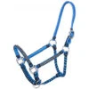 Braided Cord Halter With Crystal Accents - Turquoise/Black -Weaver Leather Cowboy Store 50 5025 114