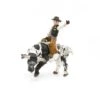 Little Buster Black & White Bucking Bull With Rider -Weaver Leather Cowboy Store 500276 2