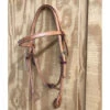 HR Natural Plain Quick Change Browband 1 HR Natural Plain Quick Change Browband -Weaver Leather Cowboy Store 5012 01