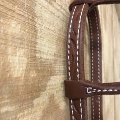 HR 5/8" Oiled Swirl Tooled Quick Change One Ear -Weaver Leather Cowboy Store 5173 sw 04close