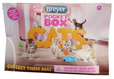 Breyer Pocket Box Cats Surprise Packet 3 Breyer Pocket Box Cats Surprise Packet