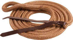 Mustang Eye Slide Lead Rope - Tan