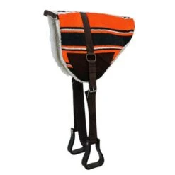 Showman Navajo Bareback Pad 19 Showman Navajo Bareback Pad -Weaver Leather Cowboy Store 6017Orange
