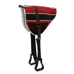 Showman Navajo Bareback Pad 22 Showman Navajo Bareback Pad -Weaver Leather Cowboy Store 6017Red
