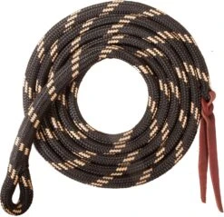 Mustang Premium Cowboy Lead - Black/Tan