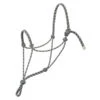 Weaver Leather Grey, Silver, Navy Average Silvertip Halter -Weaver Leather Cowboy Store 61502 xxx 0122762 l