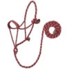 Weaver Leather Red And Charcoal Rope Halter With Lead -Weaver Leather Cowboy Store 62208 xxx 0125510 l