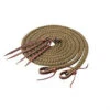 Weaver Leather Brown Silvertip Hollow Braid Split Reins, 5/8" X 8' -Weaver Leather Cowboy Store 62311 xxx 0123560 s