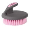 Weaver Leather Pink And Grey Palm Soft Face Brush -Weaver Leather Cowboy Store 65 2060 gy