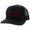Hooey Lone Star Black Trucker Hat -Weaver Leather Cowboy Store 65340238 1