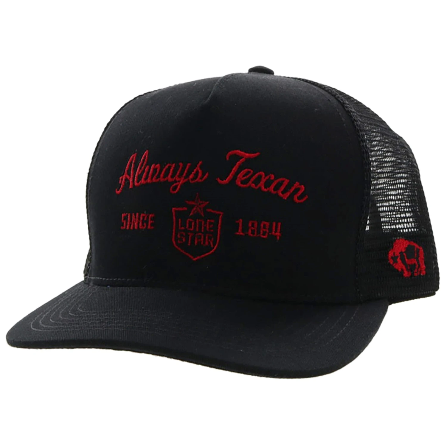 Hooey Lone Star Black Trucker Hat 3 Hooey Lone Star Black Trucker Hat