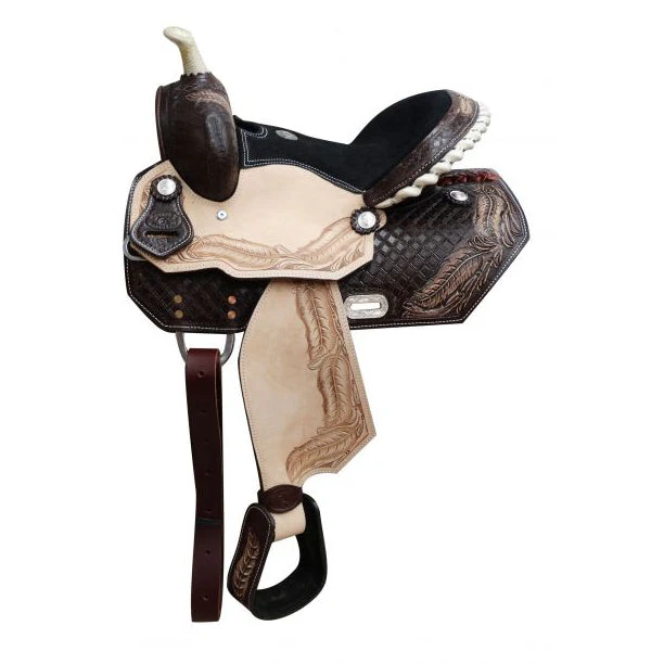 Shiloh 13" Youth Feathered Saddle 3 Shiloh 13" Youth Feathered Saddle